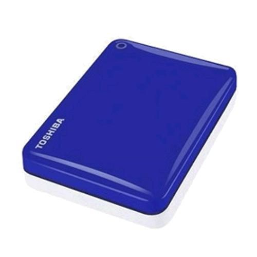 2TB Külső HDD 2.5  USB3.0 Kék + 10 GB Cloud Storage Toshiba fotó, illusztráció : HDTC820EL3CA