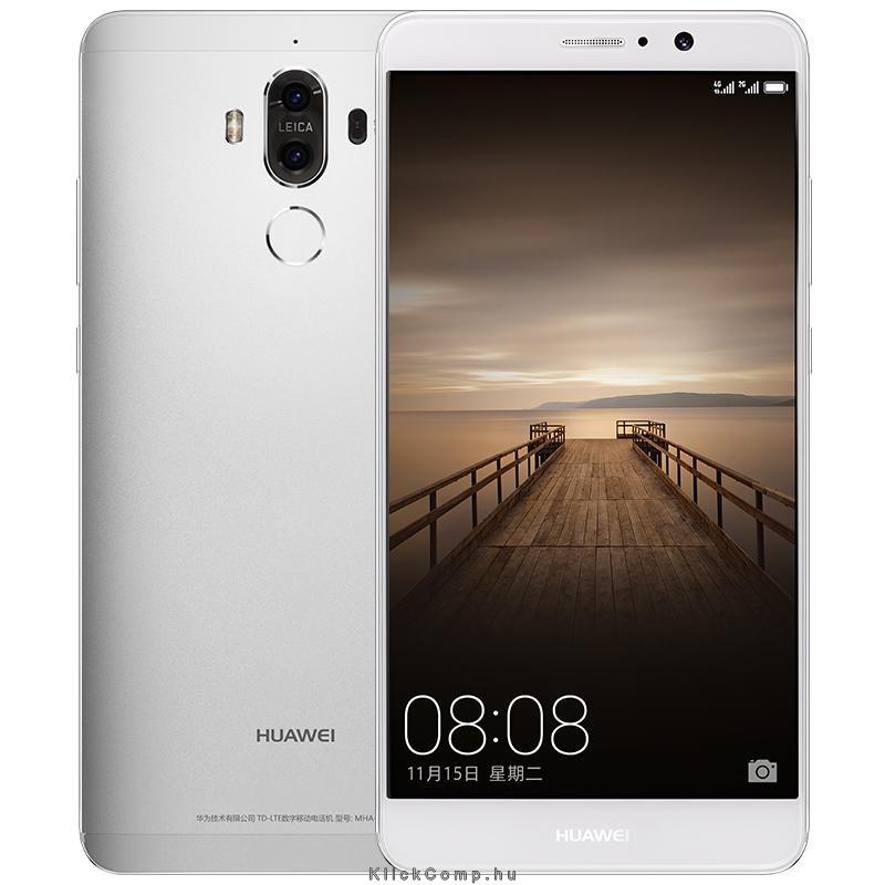 Huawei Mate 9 (DualSim) - 64GB - Ezüst színű mobil okostelefon fotó, illusztráció : HM9_SL64DS