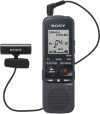 SONY digit�lis diktafon sztereo mikrofonnal 2GB + MC slot IC REC PC Link ( Szervizben 1 �v )