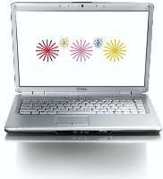 Dell Inspiron 1525 Pink notebook C2D T8100 2.1GHz 2G 250G VHP Dell notebook lap fotó, illusztráció : INSP1525-10