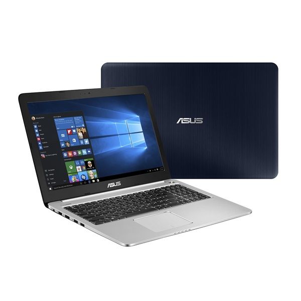 ASUS laptop 15,6  FHD i3-5010U 8GB 128GB+1TB 950M-2GB sötétkék-ezüst slim ASUS fotó, illusztráció : K501LX-DM173D