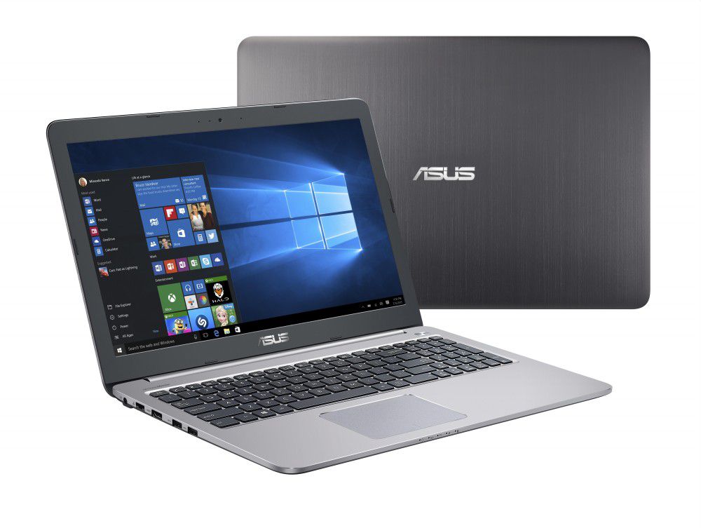 ASUS laptop 15,6  FHD  i7-6500U 8GB 1TB GTX-950M-2GB Szürke fotó, illusztráció : K501UX-DM164D