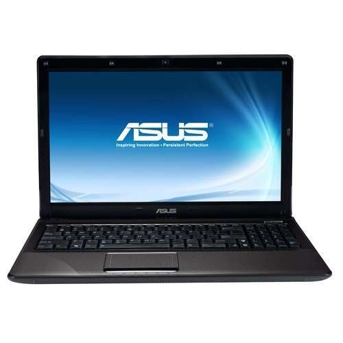 ASUS 15,6  laptop Intel Pentium Dual-Core P6100 2GHz/2GB/320GB/DVD S-multi/Free fotó, illusztráció : K52F-EX647DNOBM