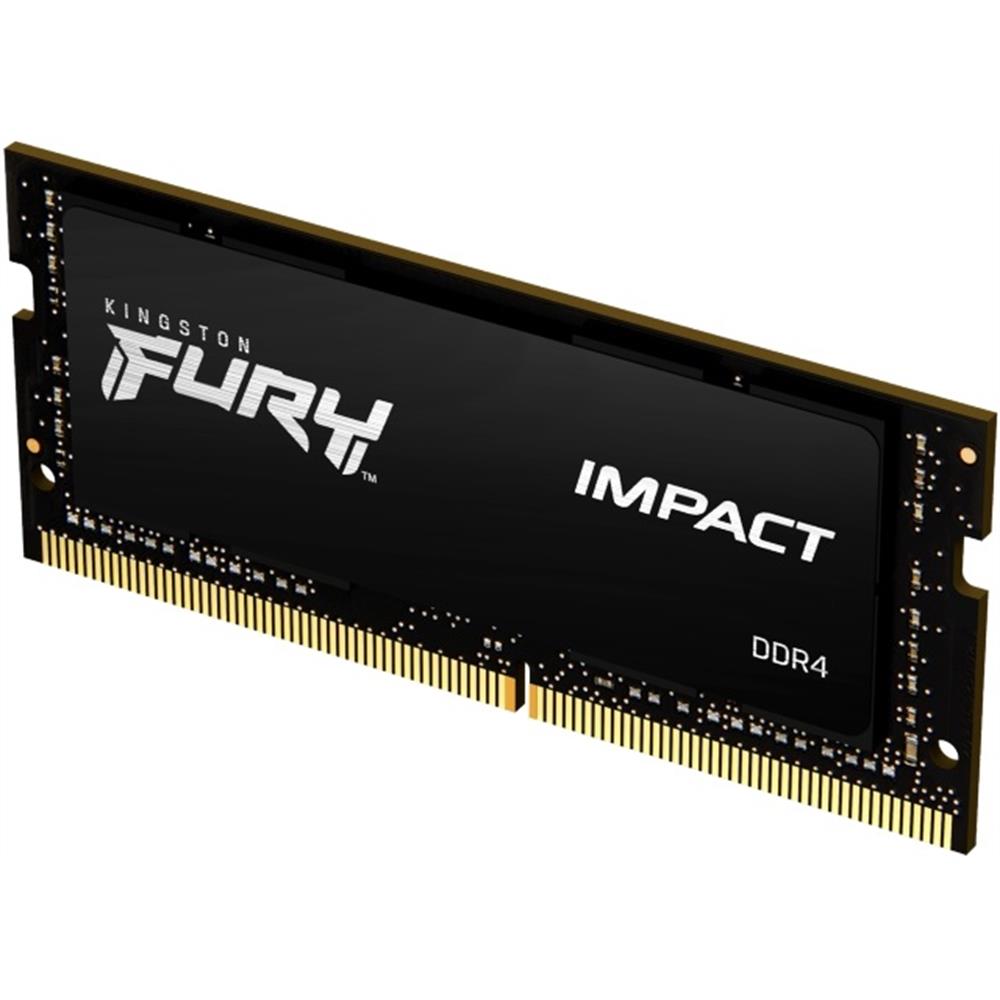 Akció 8GB DDR4 notebook memória 3200MHz 1x8GB Kingston FURY Impact fotó, illusztráció : KF432S20IB_8
