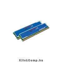 KINGSTON Mem�ria HYPERX DDR3 8GB 1600MHz CL9 DIMM mem�ria (Kit of 2) XMP Blu Edition ( �lettartam garancia ) KHX1600C9D3B1K2_8GX fot�