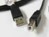 Kolink USB 2.0 �.k�bel A/B, 3m fekete ( 1 �v gar.)