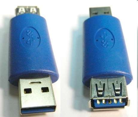 USB3.0 A/M to A/F Adapter fotó, illusztráció : KKTU31M00AF