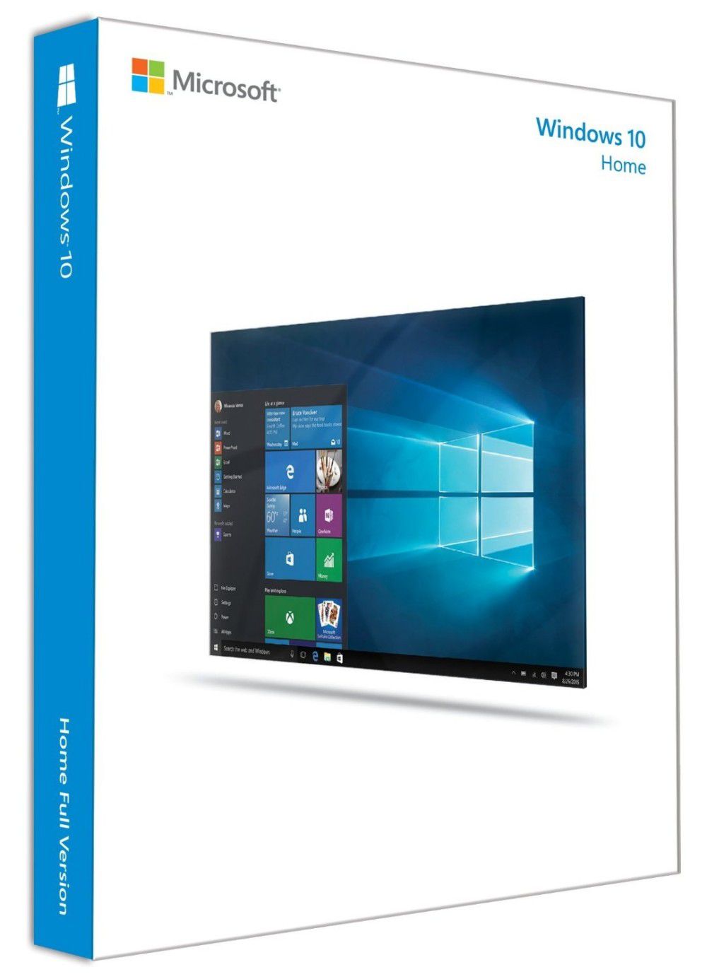 Windows Home 10 64Bit Eng Intl 1pk DSP OEI DVD fotó, illusztráció : KW9-00139