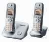 Panasonic KX-TG6612PDM duo DECT telefon sz�rke ( Szervizben 1 + 1 �v )