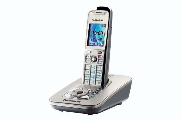 Panasonic KX-TG8421 üzenetrögzítős DECT telefon, SMS fotó, illusztráció : KX-TG8421HGN