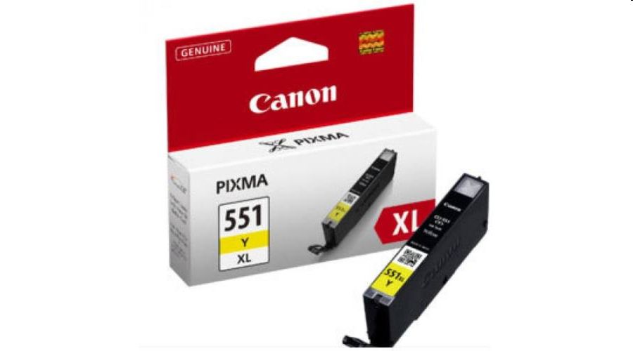 CANON CLI-551XL yellow utángyártott tintapatron - Már nem forgalmazott termék fotó, illusztráció : LEPCLI-551XL-Y