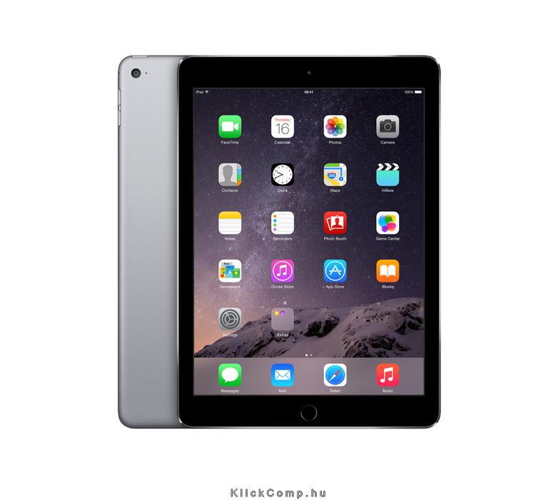 iPad Air 2 16 GB Wi-Fi + Cellular asztroszürke fotó, illusztráció : MGGX2