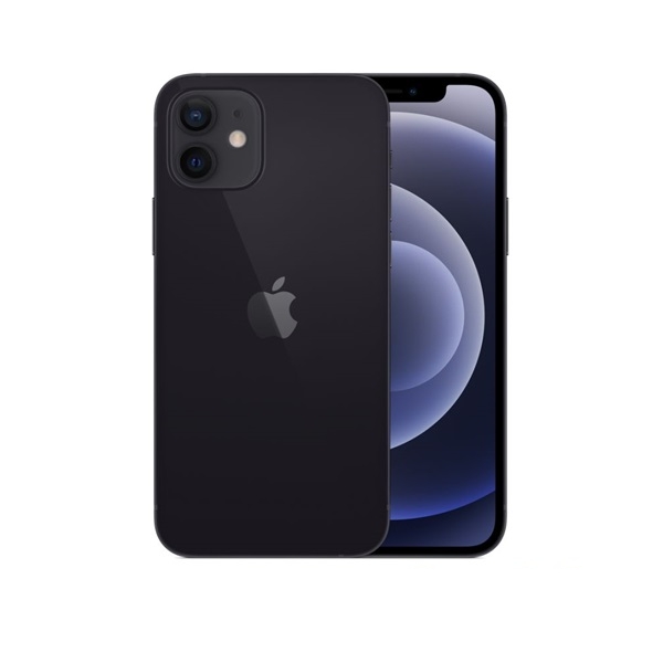 Apple iPhone 12 64GB Black (fekete) fotó, illusztráció : MGJ53