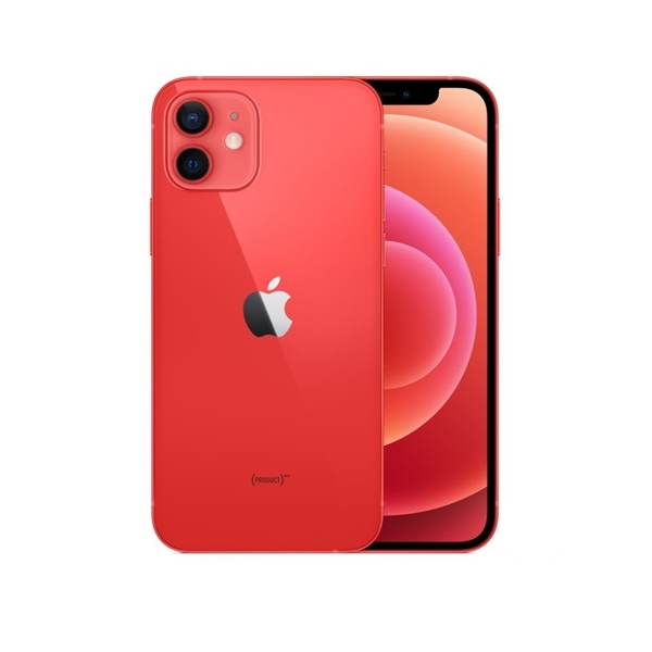 Apple iPhone 12 128GB (PRODUCT)RED (piros) fotó, illusztráció : MGJD3