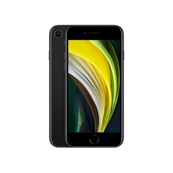 Apple iPhone SE 64GB Black fekete mobiltelefon fotó, illusztráció : MHGP3