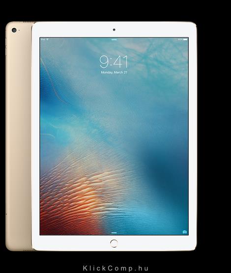 APPLE iPad Pro 12,9  256GB WiFi + Cellular Arany fotó, illusztráció : ML2N2