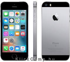 Apple iPhone SE 16GB Space Gray fotó, illusztráció : MLLN2
