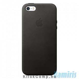 Apple Iphone SE fekete bőrtok fotó, illusztráció : MMHH2ZM_A