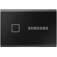 1TB kls SSD USB3.2 Samsung fekete ujjlenyomatolvass T7 Touch                                                                                                                                         