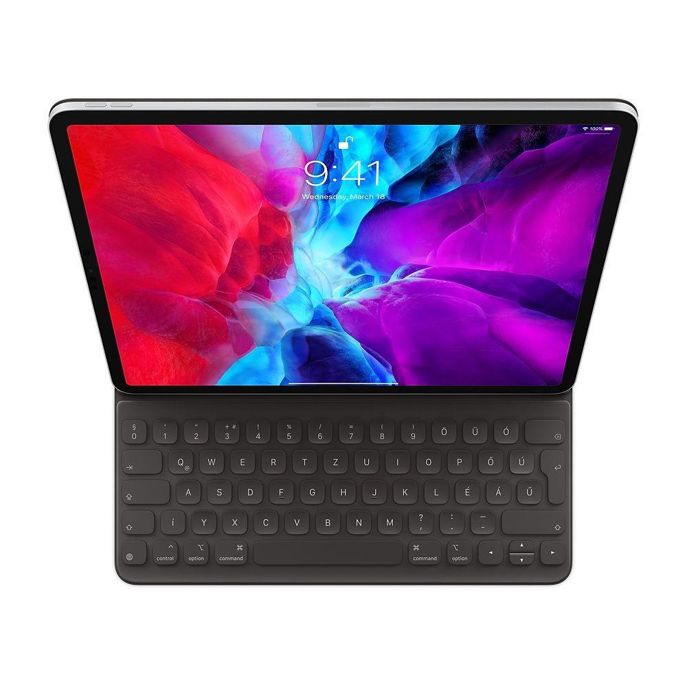 Billentyűzet Apple Smart Keyboard Folio 12,9  iPad Pro Gen4 fekete HU fotó, illusztráció : MXNL2MG_A
