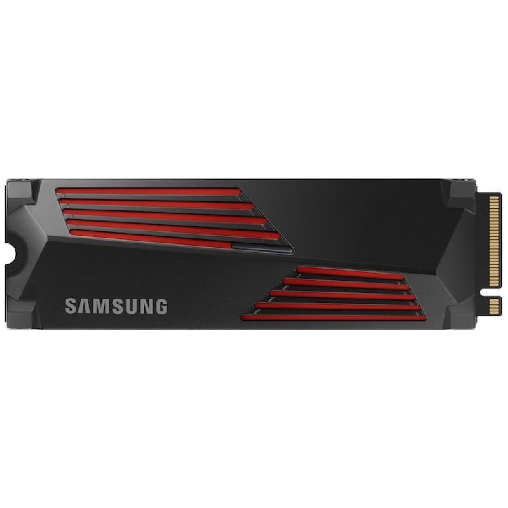 2TB SSD M.2 Samsung 990 PRO heatsink fotó, illusztráció : MZ-V9P2T0GW