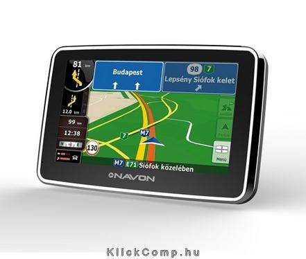 4,3  navigáció iGO8 Európa 40 ország GPS N490 plus fotó, illusztráció : NAVON-51913