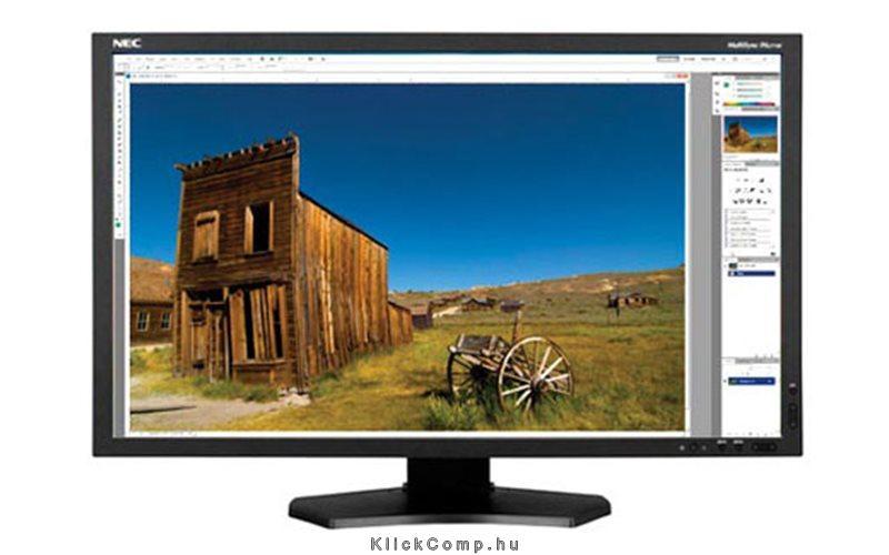 MultiSync 27 16:9 PA271W Fekete LCD monitor P-IPS, 1000:1, 1920x1080, 178/178, fotó, illusztráció : NEC-60002925