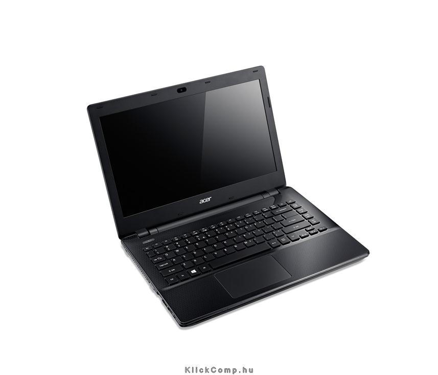 Acer Aspire E5 14  notebook CQC N2940 fekete E5-411-C3XJ fotó, illusztráció : NX.MLQEU.006