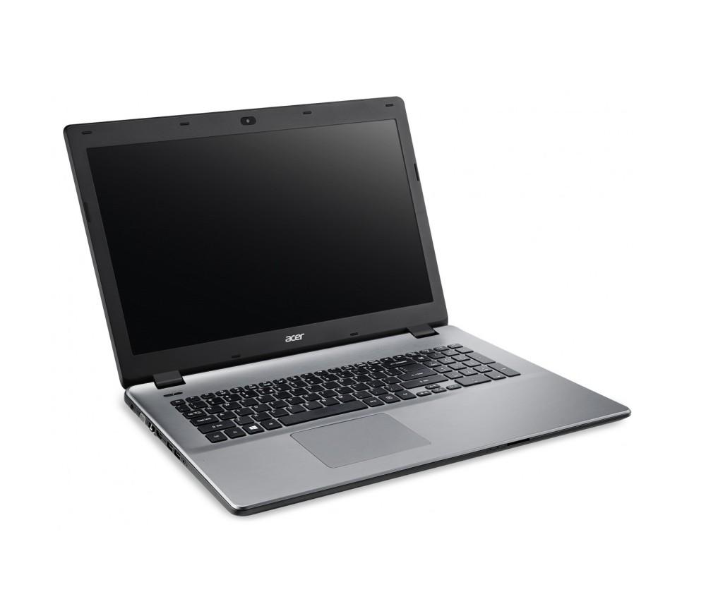Acer Aspire E5 17.3  laptop i3-4005U GF840M-2GB ezüst Acer E5-771G-336H fotó, illusztráció : NX.MNVEU.021