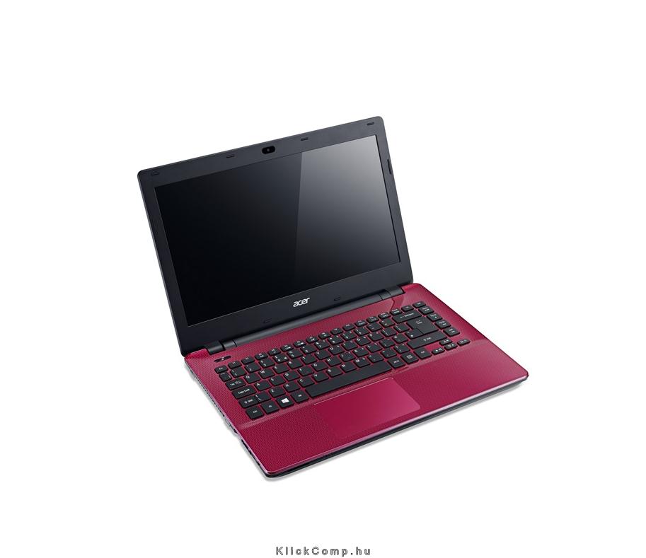 Acer Aspire E5 14  notebook PQC N3540 piros E5-411-P504 fotó, illusztráció : NX.MQEEU.011