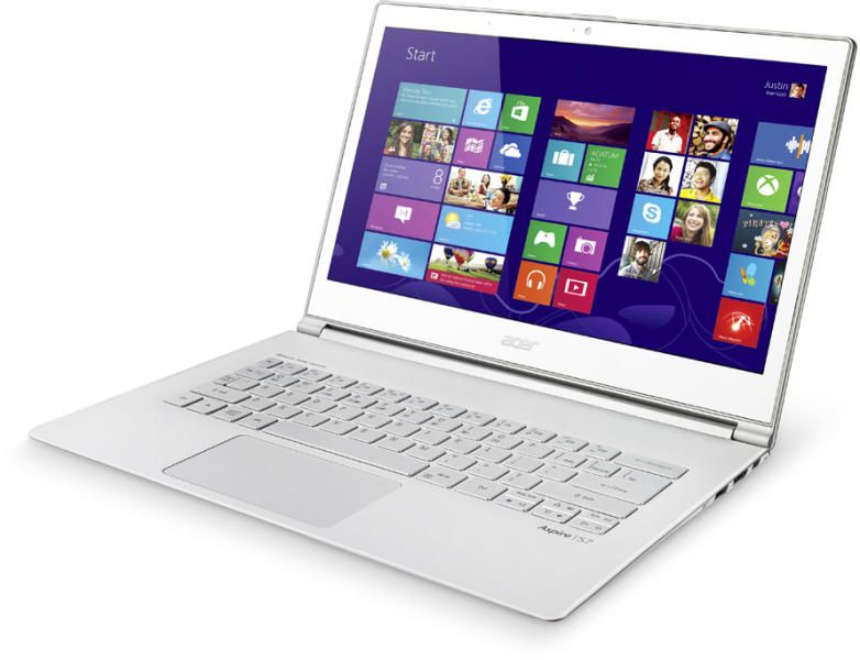 Acer Aspire S7 laptop 13,3  WQHD IPS Touch i5-5200U 8GB 256GB SSD Win10 Home S7 fotó, illusztráció : NX.MT2EU.006