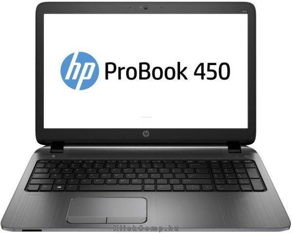HP ProBook 450 G3 laptop 15,6  FHD i7-6500U 8GB 1TB HDD R7-M340-2GB fotó, illusztráció : P4P30EA