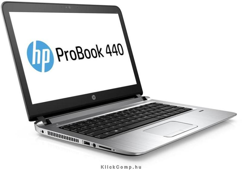 HP ProBook 440 G3 14  laptop i3-6100U 128GB SSD Windows 10 Pro DG Win7 Pro fotó, illusztráció : P5S06EA