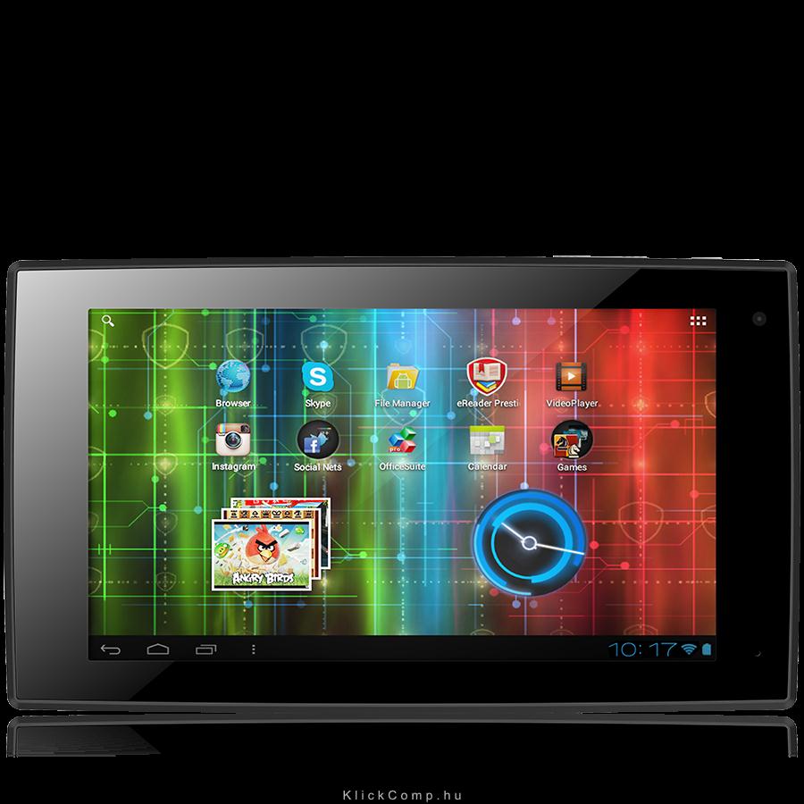 Tablet-PC 7.0   800x480 4GB Android 4.0 Black PRESTIGIO MultiPad Prime tábla-sz fotó, illusztráció : PMP3470B