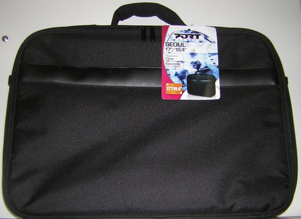 Notebook táska Port 17-18  Seoul Fekete notebook táska (2 év gar) - Már nem for fotó, illusztráció : PORT105079
