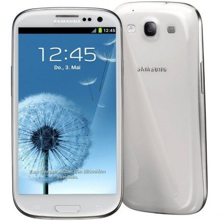 GT-i9300 Galaxy S3 16GB Marble White mobiltelefon fotó, illusztráció : SAMSUNG51227