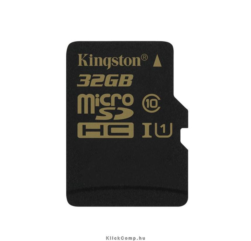 32GB SD micro SDHC Class 10 UHS-I SDCA10/32GBSP memória kártya fotó, illusztráció : SDCA10_32GBSP