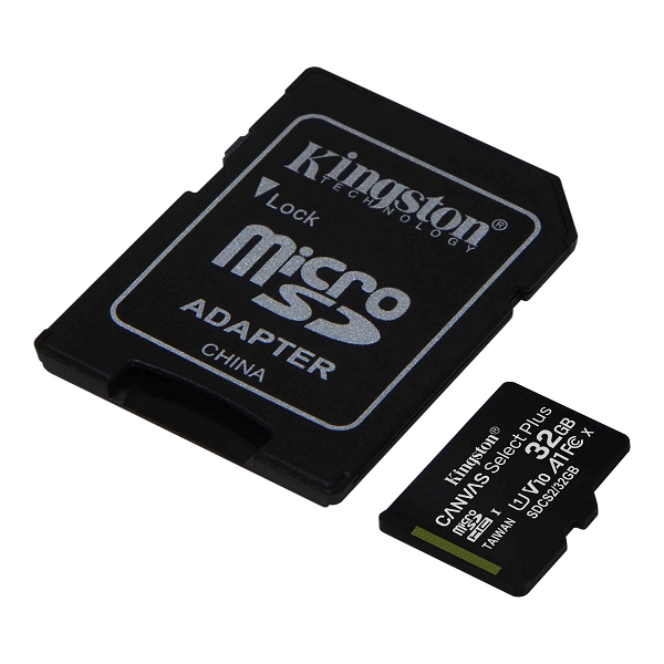 Memória-kártya 512GB SD micro SDXC Class 10 A1 Kingston Canvas Select Plus adap fotó, illusztráció : SDCS2_512GB
