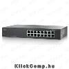 Cisco SF100-16 16port 10/100Mbps LAN nem menedzselhet asztali Switch