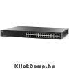 Cisco SF300-24MP 24 LAN 10/100Mbps, 2 miniGBIC, 2 RJ45 menedzselhet MaxPoE switch