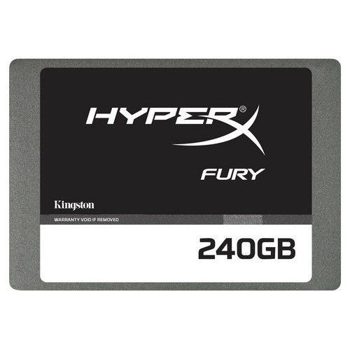 240GB SSD SATA3 2,5  Kingston HyperX Fury fotó, illusztráció : SHFS37A240G