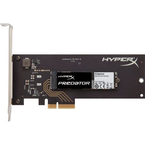 480GB SSD PCIe HHHL KINGSTON HyperX Predator fotó, illusztráció : SHPM2280P2H_480G