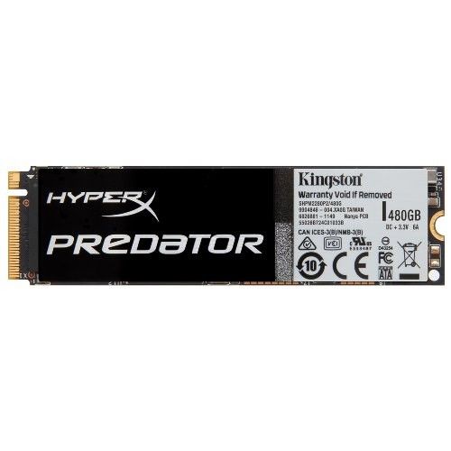 480GB SSD M.2 2280 KINGSTON HyperX Predator SHPM2280P2/480G fotó, illusztráció : SHPM2280P2_480G