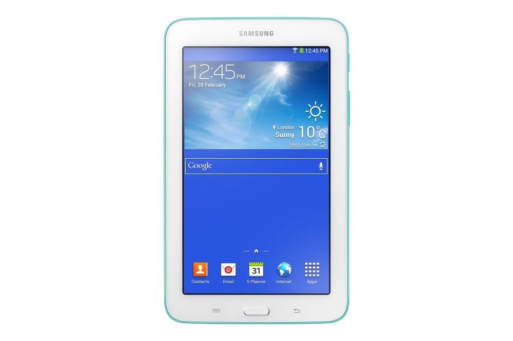 Galaxy Tab 3 7.0 Lite/Goya WiFi 8GB tablet, blue green T110 fotó, illusztráció : SMG-SM-T110NBGAXEH