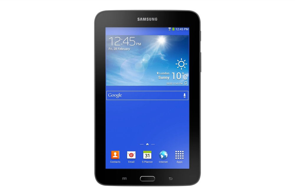 Galaxy Tab 3 7.0 Lite/Goya WiFi 8GB tablet, fekete T110 fotó, illusztráció : SMG-SM-T110NYKAXEH