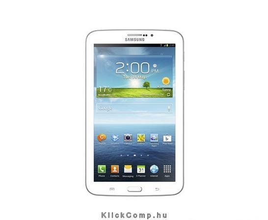 Galaxy Tab3 7.0 SM-T211 8GB fehér Wi-Fi + 3G tablet fotó, illusztráció : SM-T2110ZWAXEH