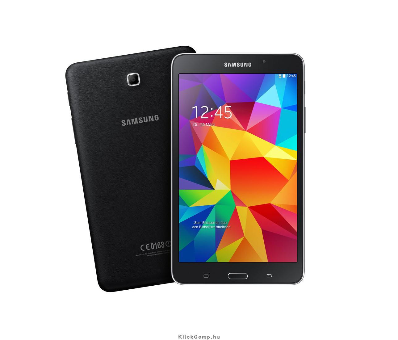 Galaxy Tab4 7.0 SM-T235 8GB fekete Wi-Fi + LTE tablet fotó, illusztráció : SM-T235NYKAXEH