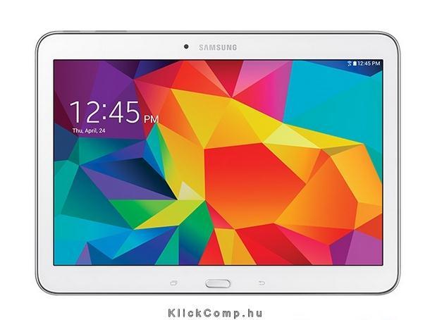 Galaxy Tab4 10.1 SM-T535 16GB fehér Wi-Fi + LTE tablet fotó, illusztráció : SM-T535NZWAXEH