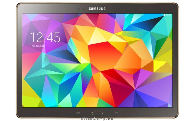 Galaxy TabS 10.5 SM-T805 16GB titánium bronz Wi-Fi + LTE tablet fotó, illusztráció : SM-T805NTSAXEH