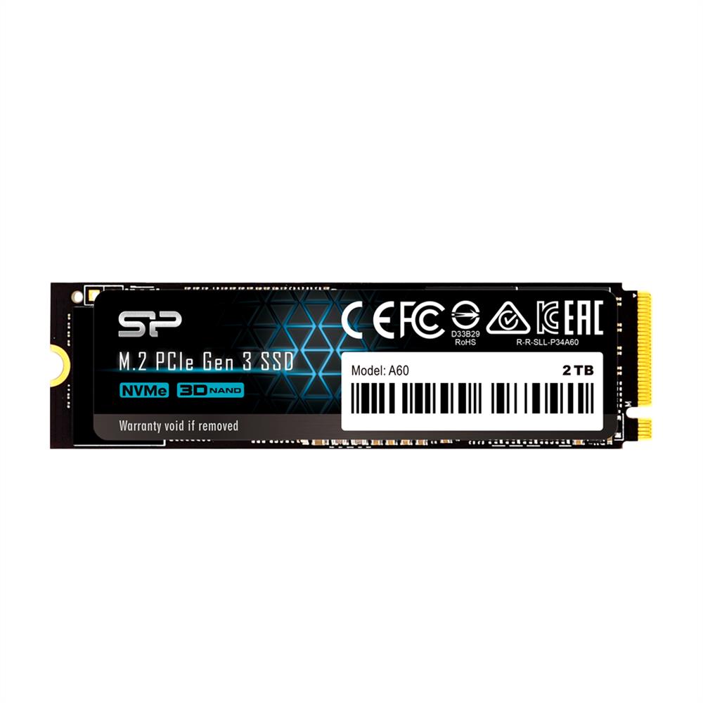 2TB SSD M.2 Silicon Power Ace A60 fotó, illusztráció : SP002TBP34A60M28
